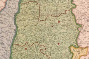 105年前，山西省老地图，精确到镇村，快看看有您老家吗？